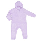 Chenille - Lavender Hooded Romper