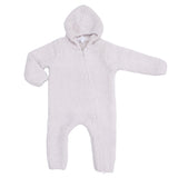 Chenille - Natural Hooded Romper