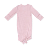 Solid Peachskin - Knotted Gown and Headband