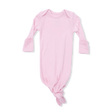 Solid Romance Rose Rib - Knotted Gown and Headband