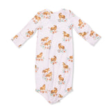 Pink Ponies - Knotted Gown and Headband