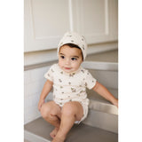 Ribbed Cotton - Raspberries Collection - Short Sleeve Lounge Set - HoneyBug 