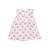 Sweet Strawberries - Ruffle Bodysuit Dress