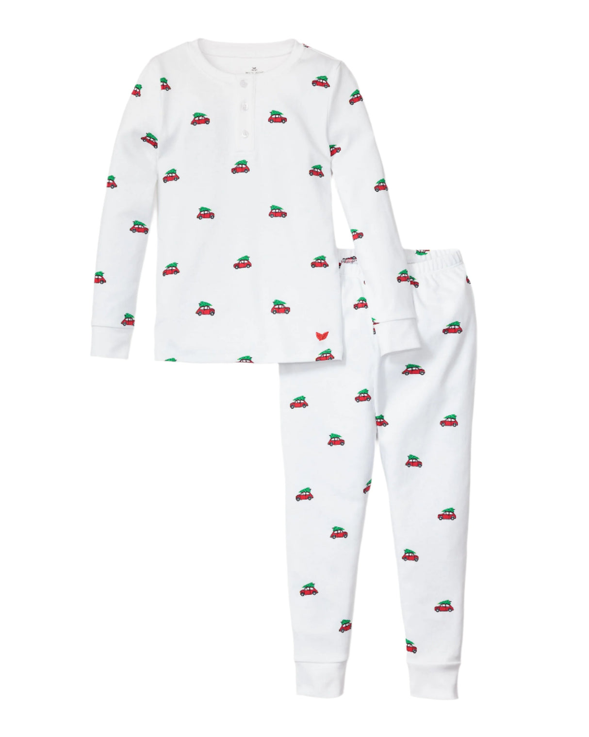 Kid's Pima Snug Fit Pajama Set in Holiday Journey