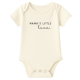 Mama's Little Love Organic Cotton Baby Bodysuit Short Sleeve - HoneyBug 