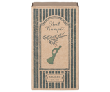 Metal ornament, Trumpet - Dark green - HoneyBug 