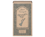 Metal Ornament, Trumpet - Mint - HoneyBug 