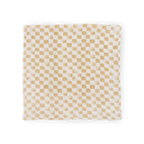 Cotton Muslin Swaddle Blanket - Adobe Checker - HoneyBug 