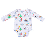 Holiday Penguins - Lap Shoulder Bodysuit