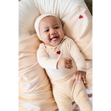 Cotton - Embroidered Heart and Star Collection - Blanket - HoneyBug 