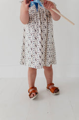 Girl's Smocked Dress - HoneyBug 