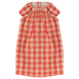 Doll Plaid Dress - Size 5 - Red - HoneyBug 