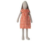 Doll Plaid Dress - Size 5 - Red - HoneyBug 