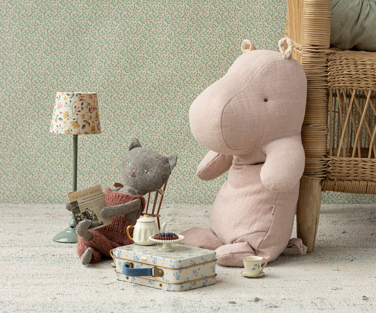 Hippo - Medium - Light Rose - HoneyBug 