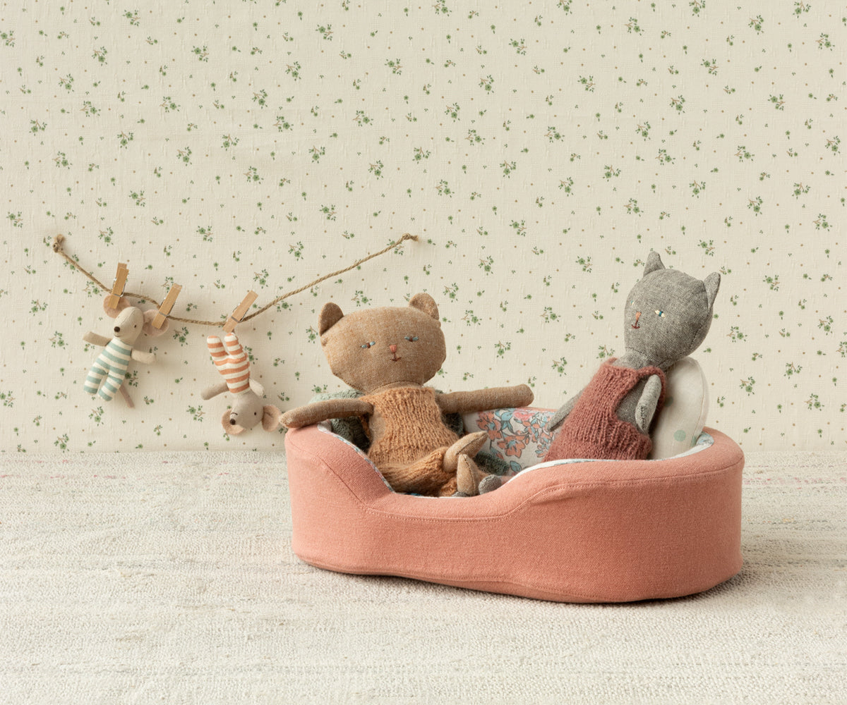 Cozy Basket - Small - Coral - HoneyBug 