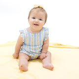 Odalys Floral Stripe - Sunsuit