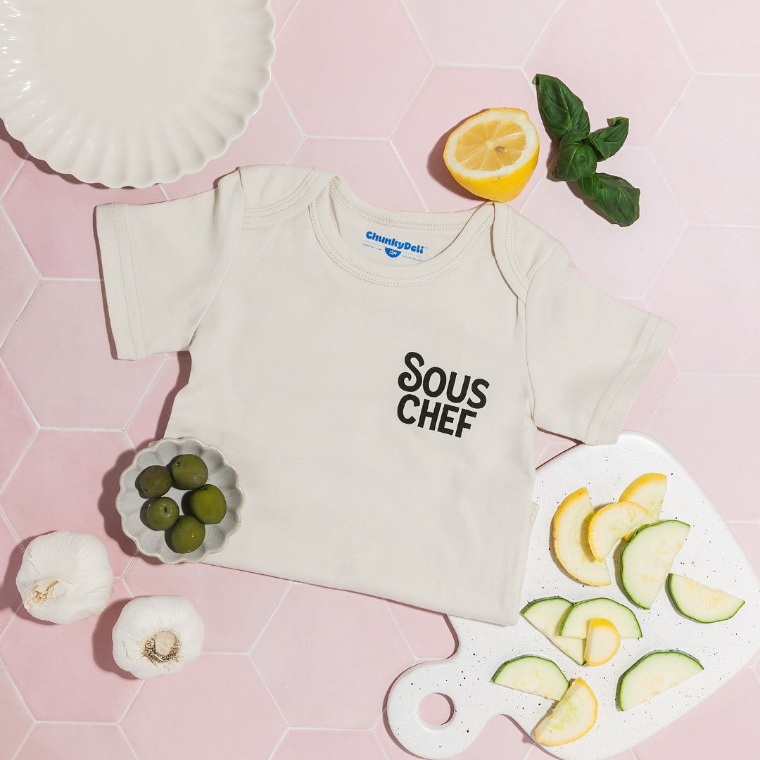 Sous Chef Baby Bodysuit - HoneyBug 