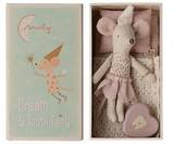 Tooth Fairy Mouse, Little Sister in Match Box - HoneyBug 