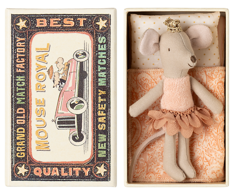 Princess mouse, Little sister in matchbox - HoneyBug 