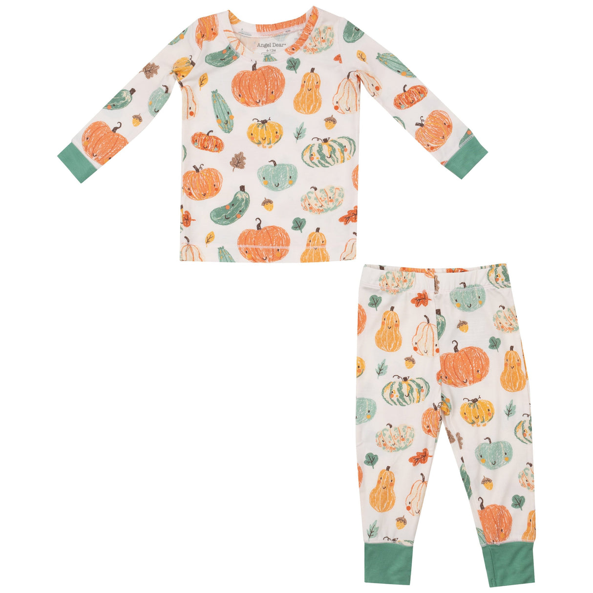 L/S Loungewear Set - Crayon Pumpkins