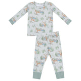 Long Sleeve Loungewear Set - Buck Deer - HoneyBug 