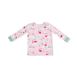 Golfing Mrs. Claus and Elves - Long Sleeve Loungewear Set - HoneyBug 