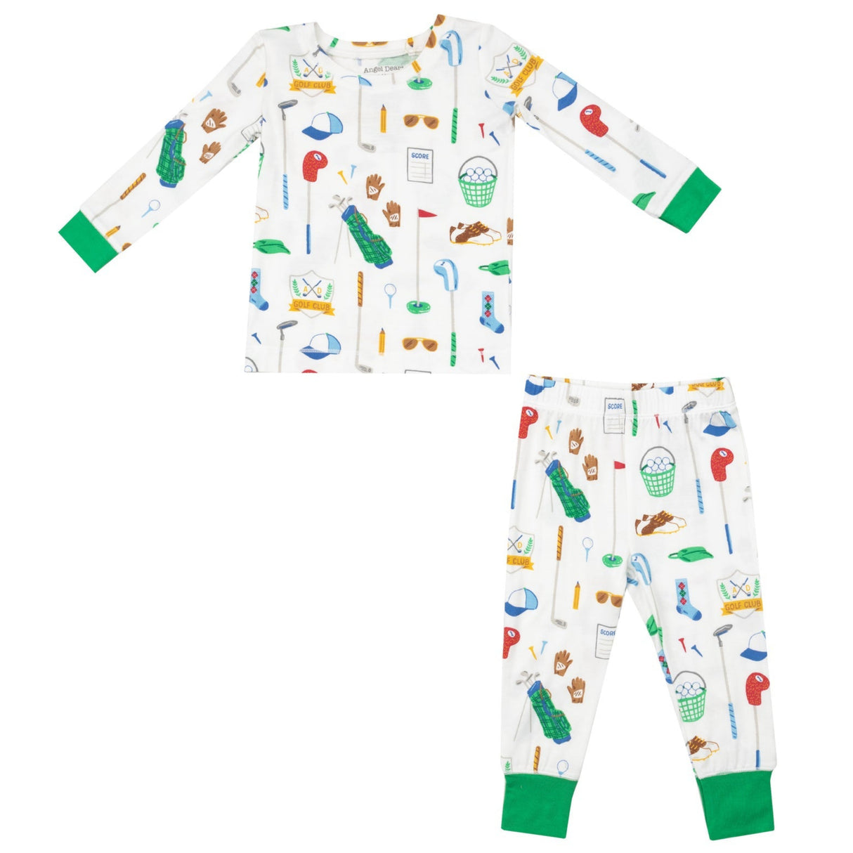 Bamboo Loungewear - Golf Club White - HoneyBug 