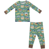 L/S Loungewear Set - National Park Stickers