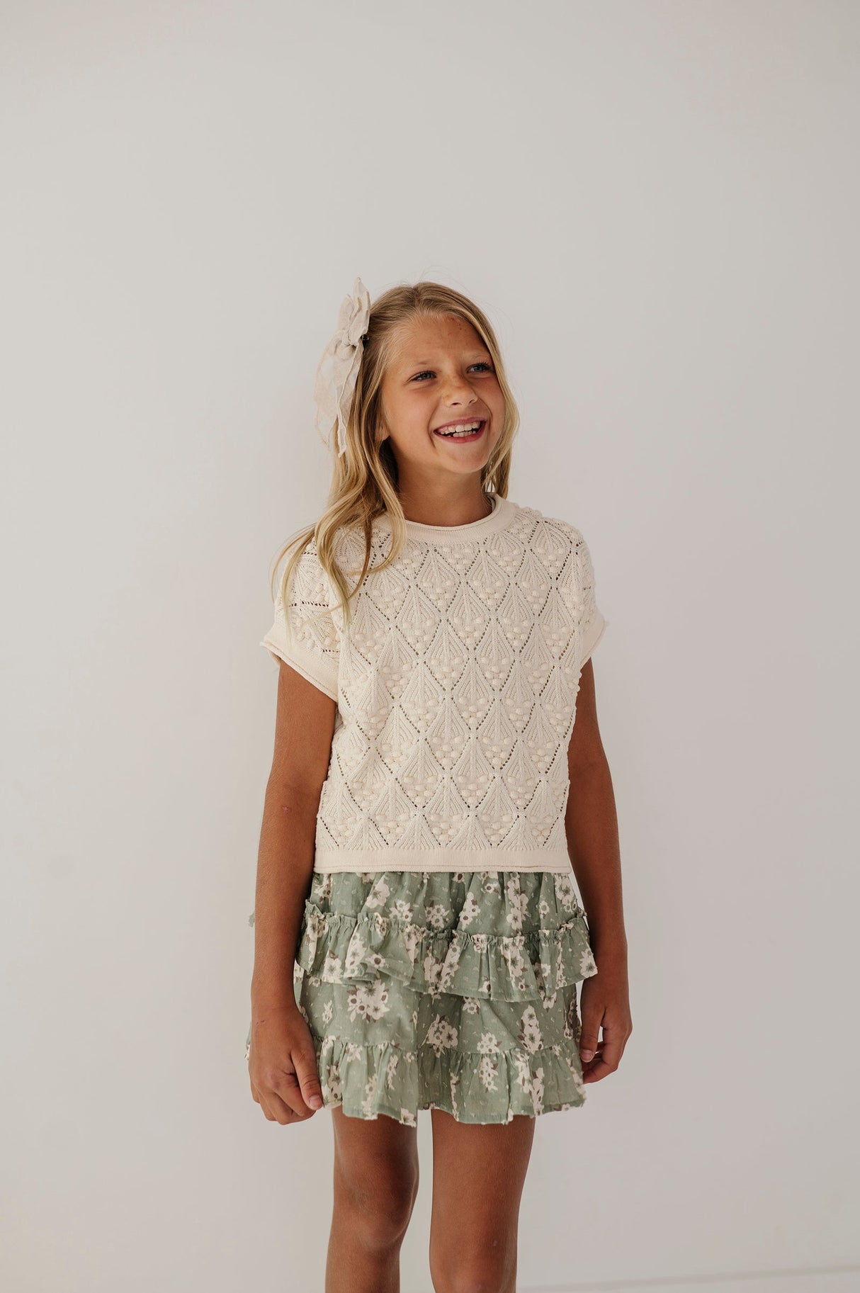 Open Weave Sweater