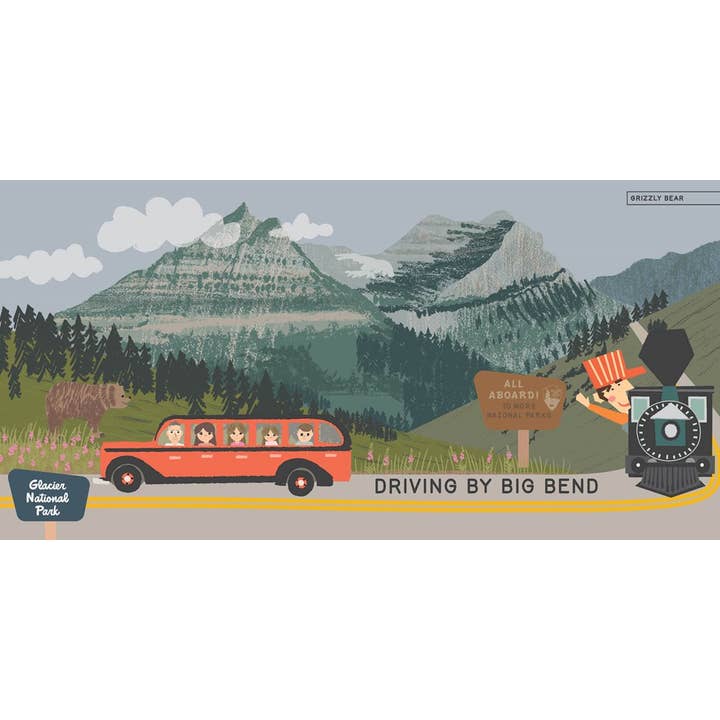 All Aboard! More National Parks - HoneyBug 