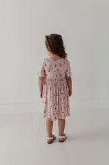 Short Sleeve Henley Dress
