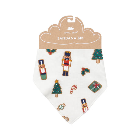Bandana Bib - Nutcracker Christmas Cookies - HoneyBug 