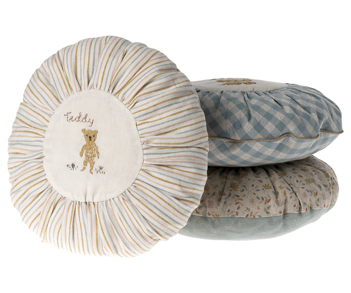 Cushion - Small - Striped Teddy - HoneyBug 