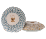 Cushion - Small - Checked Teddy - HoneyBug 