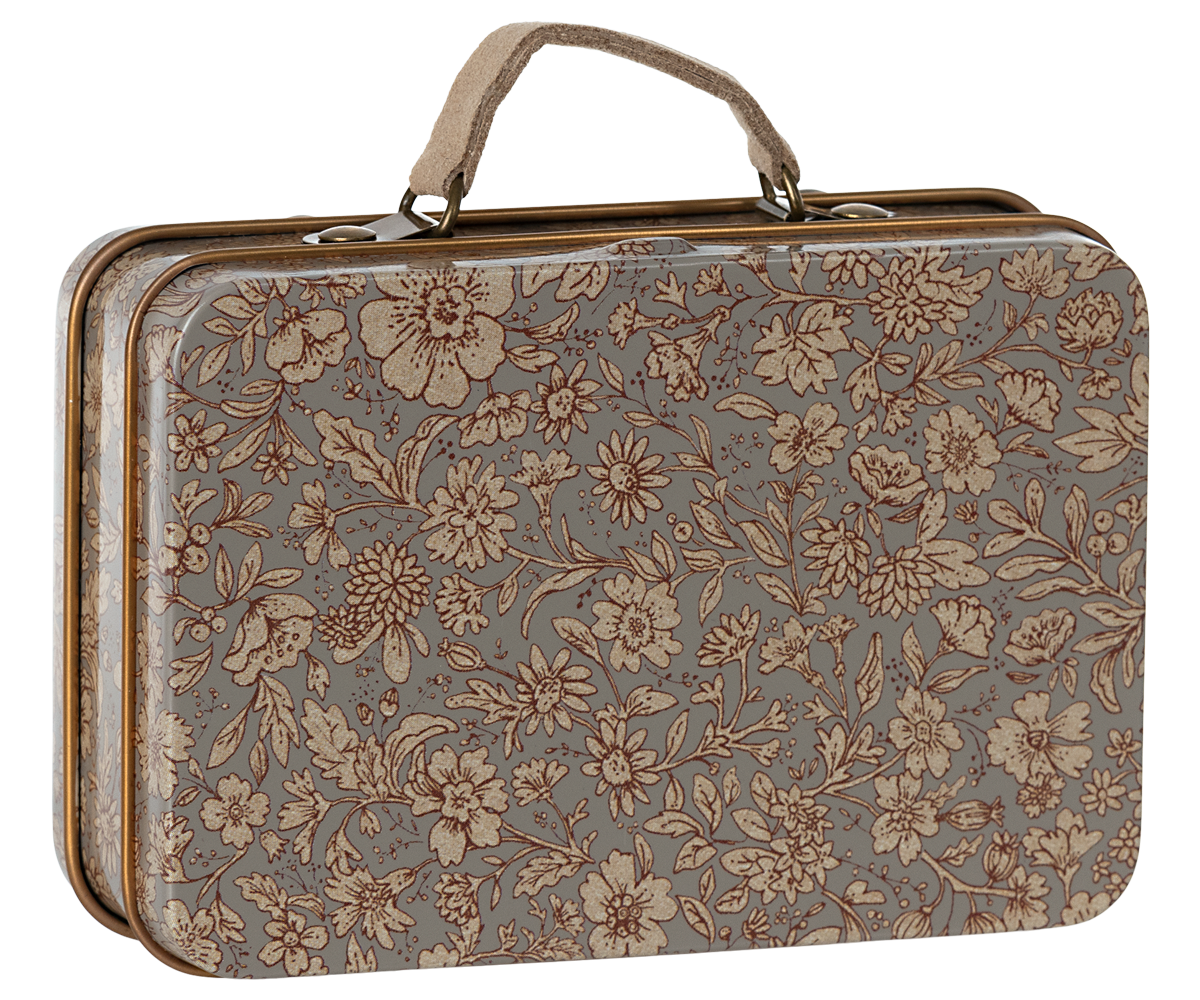 Suitcase - Small - Blossom Grey - HoneyBug 