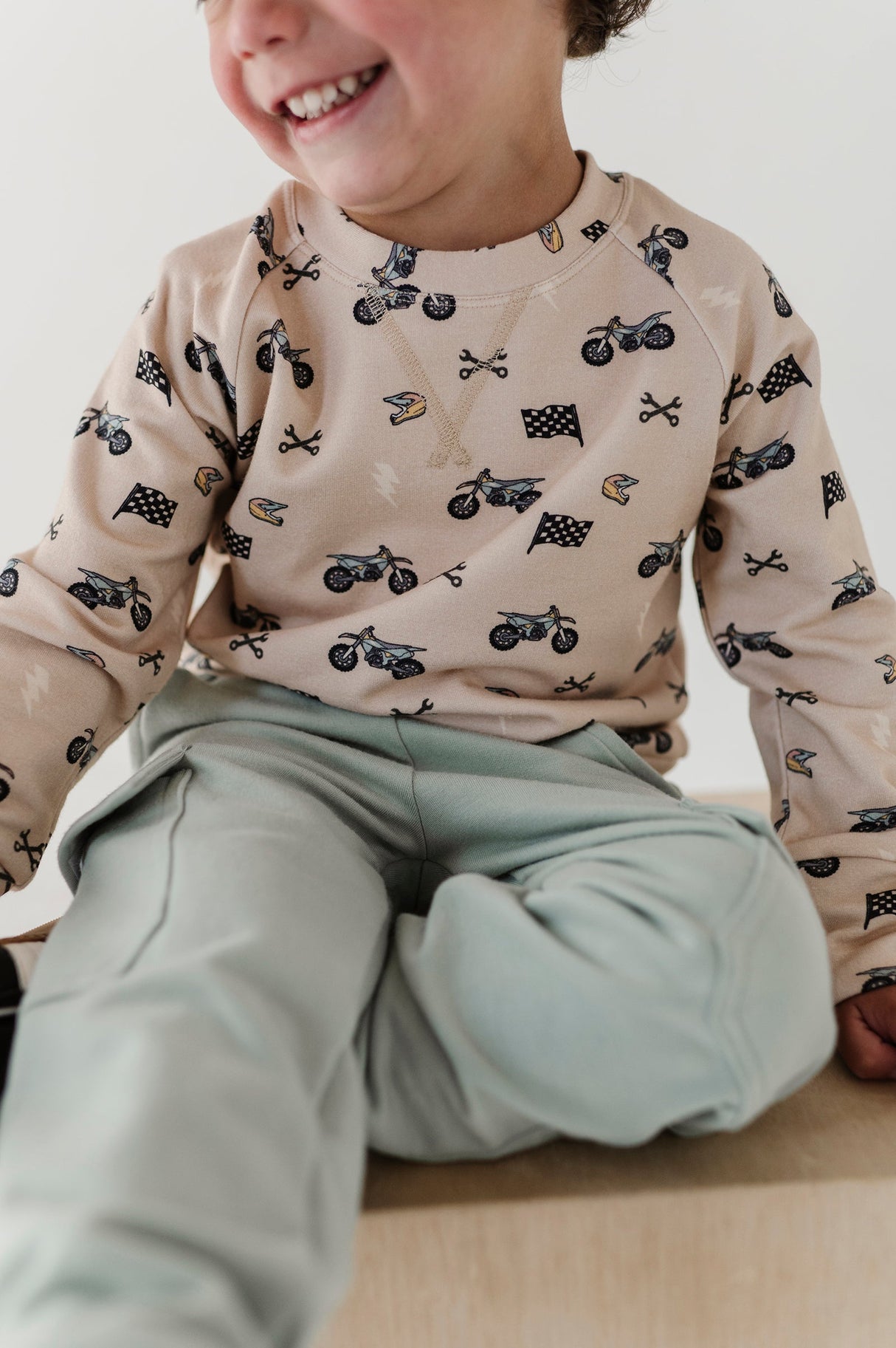 Boy's Raglan Sweatshirt