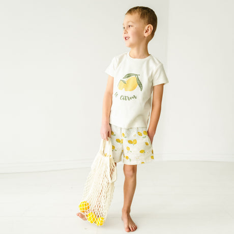 Organic Kids T-Shirts - Le Citron - HoneyBug 