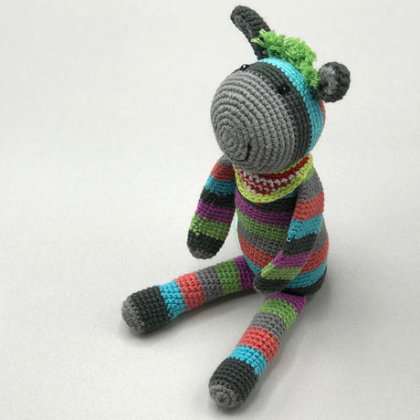 Stripey Donkey Rattle