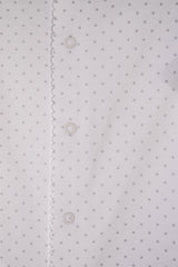 Grey Polka Dot Footie - HoneyBug 