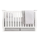 Crib Sheet - Grey Bamboo