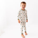 Tropical Palms Pajama Set - HoneyBug 
