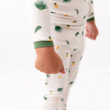 Tropical Palms Pajama Set - HoneyBug 