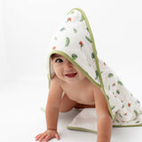 Bird of Paradise Hooded Towel Set - HoneyBug 