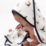 Toucan Hooded Towel Set - HoneyBug 
