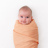Peach Swaddle Set - HoneyBug 