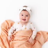 Peach Swaddle Set - HoneyBug 