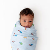 Trucks Swaddle - HoneyBug 