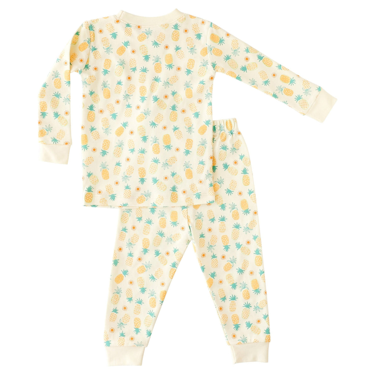 Pineapple Print 2-Piece Pajama