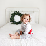 Holiday Dalmatian Romper