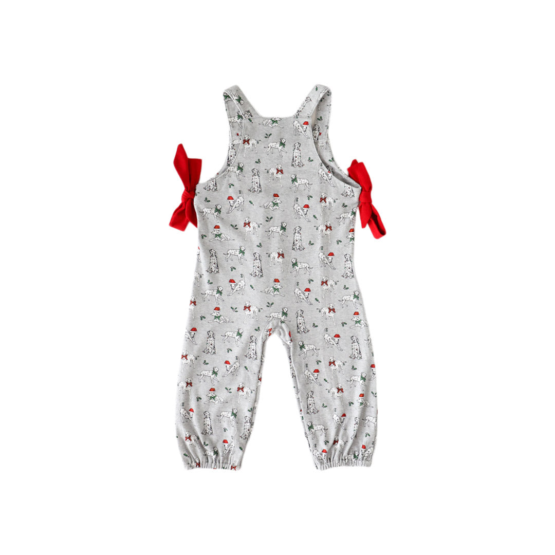 Holiday Dalmatian Romper